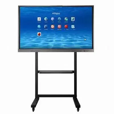 Écran LED tout-en-un interactif Série Smart TV Tableau blanc Écran tactile LCD au sol