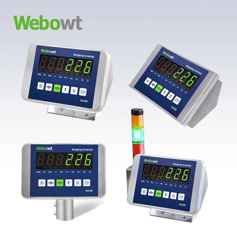 Electronic Scales, Industry Weighing Stainless Steel Indicator for Platform Scale, Floor Scale and Truck Scale