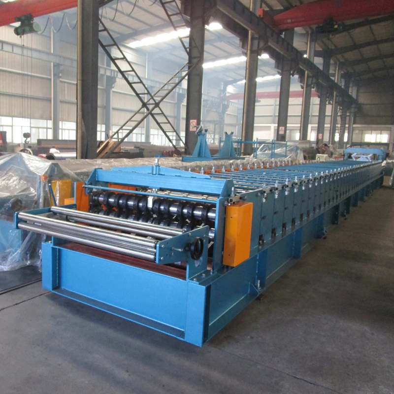 Hot Sale Steel Structure Metal Deck Roll Forming Machine Floor Decking Steel Galvanized Floor Decking Roll Forming