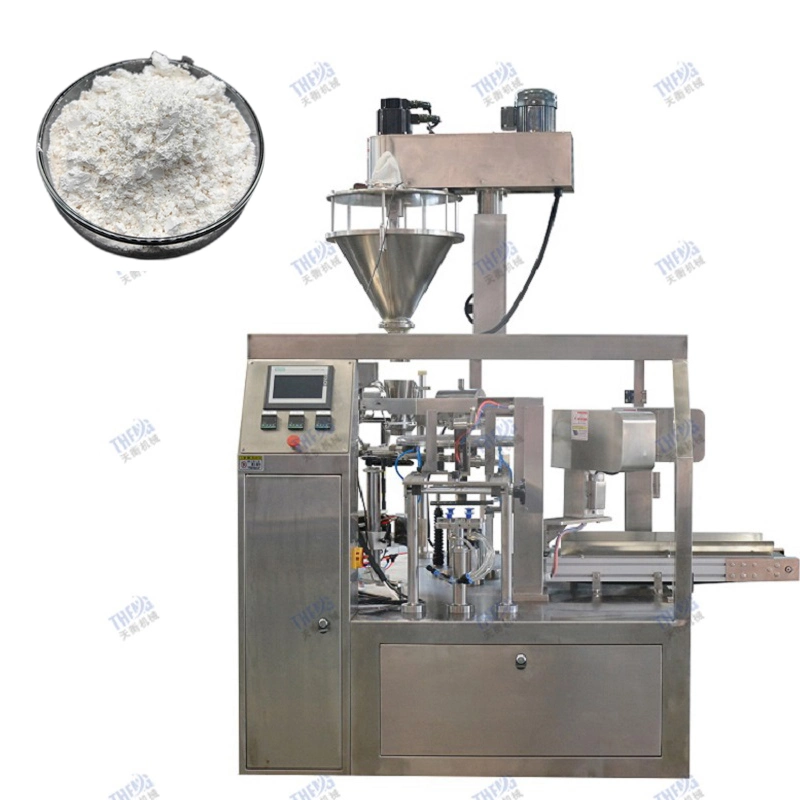 Automatic Bag-Feeding Seasoning Curry Packaging Machine with Spiral Filler