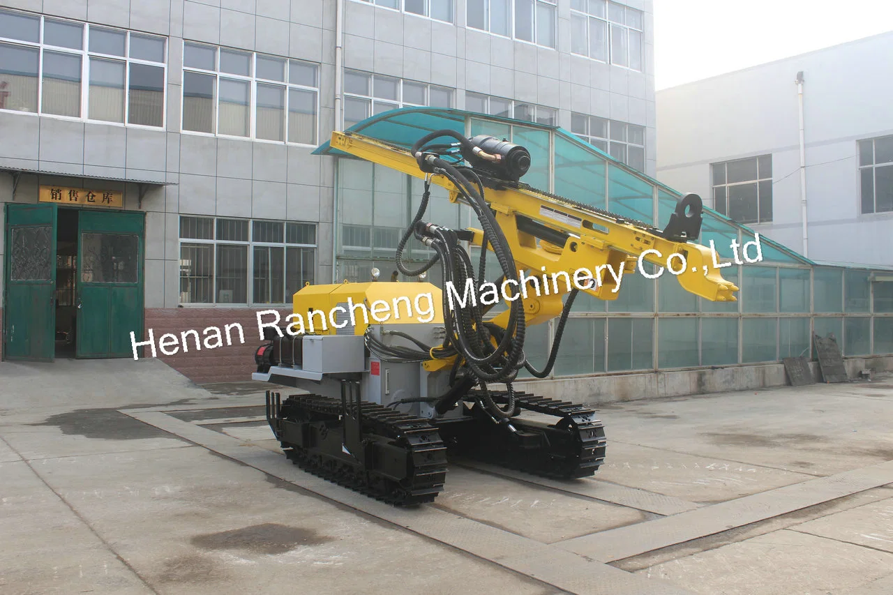 Alimentación Rancheng RC140s equipo de perforación DTH de aire del sistema hidráulico de elevación hidráulica/aburrido de la máquina de la plataforma de extracción de mineral/orificio de limpieza criogénica de plataforma de perforación, el precio de la máquina