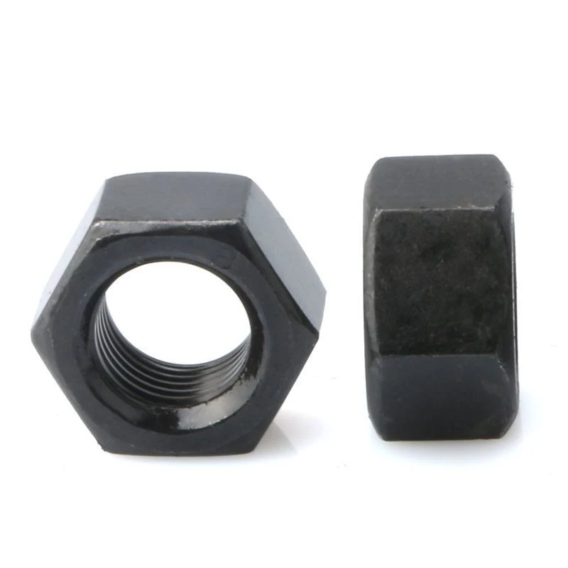 Fastener Black-Galavized-HDG DIN934GB6170 Heavy Hexagon Nut Hebei Handan