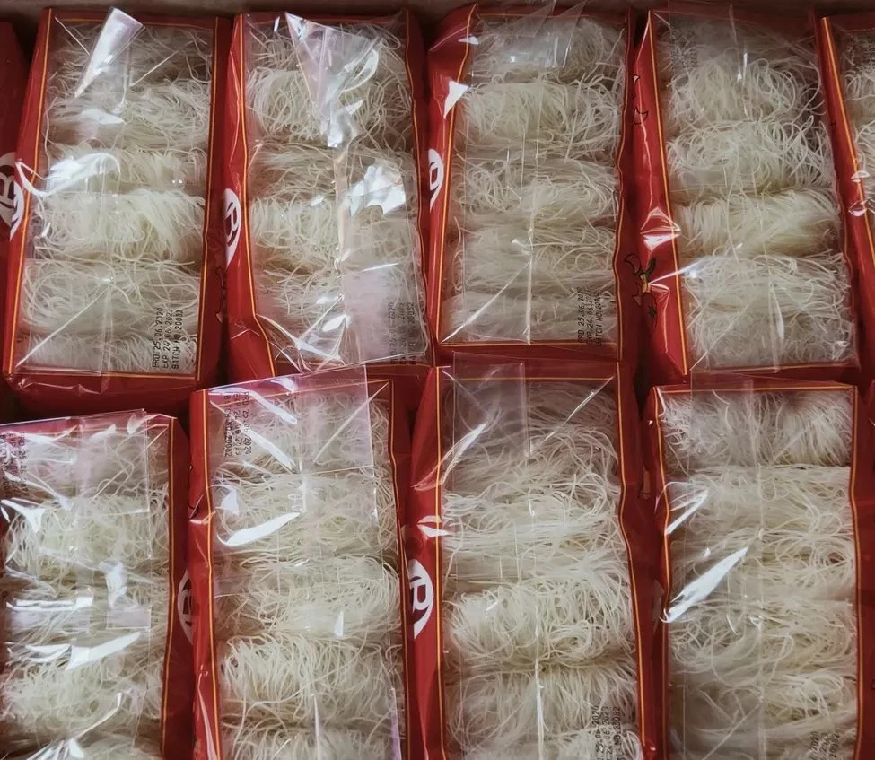 La parte superior de la calidad de vermicelli de arroz con embalaje OEM para los clientes de Marruecos