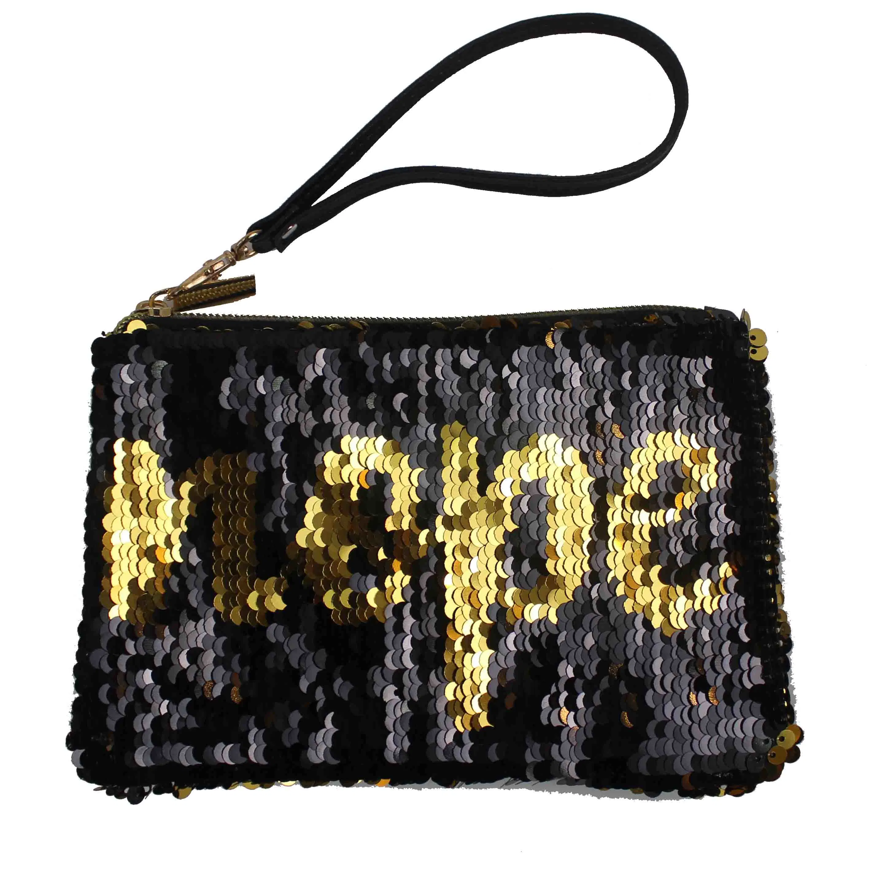 Fashion Promotion Sequins decoration Cosmetic Bag (YSZQ201803-16)