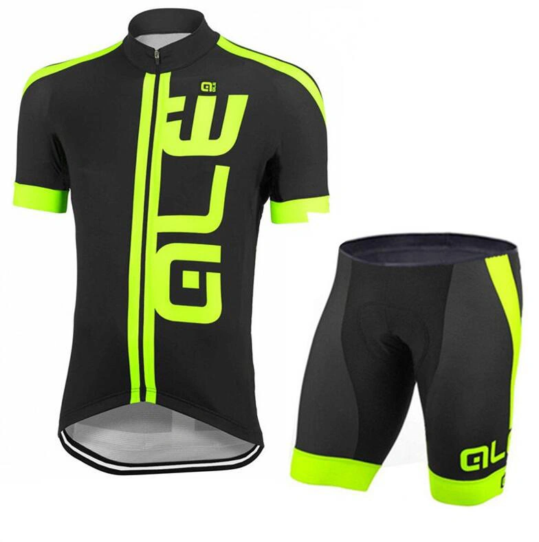 Vêtements de vélo de club respirants absorbant la transpiration, couleur vive, bavoir.