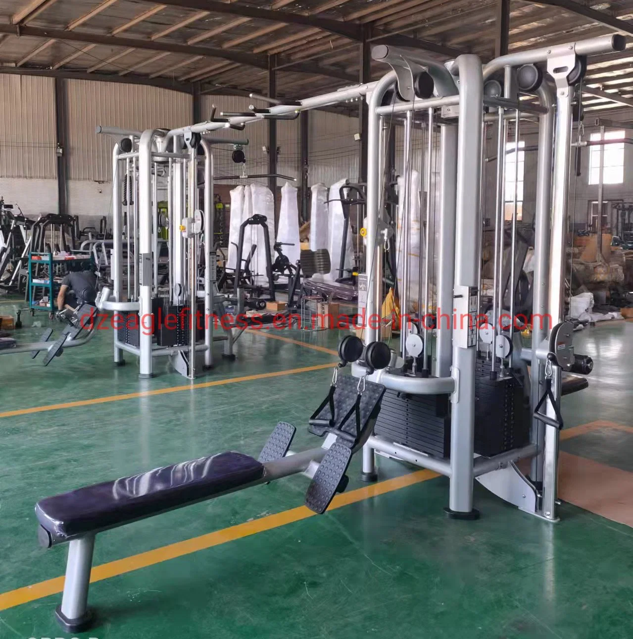 Wholesale/Supplier Jungle Multi Functional Commercial Gym Equipment Pin Loaded Machine 8 Multi Station