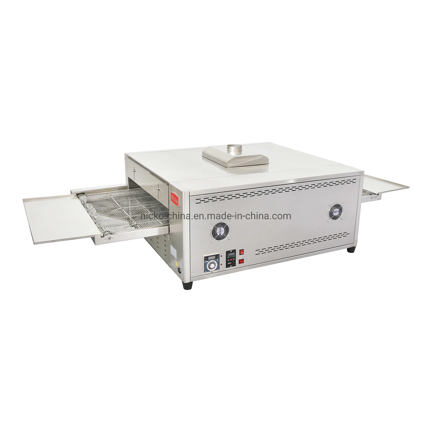 Gas Pizza Conveyor Belt Ovens, Small Conveyor Belt Oven Bakery Equipment for Sale