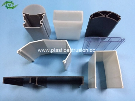 Piezas de moldeo de plástico ABS perfiles y tubos extrusión