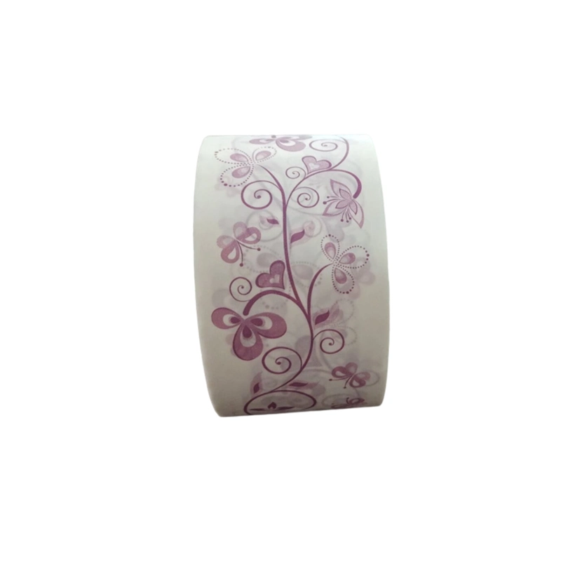 Flower Pattern Printed Sanitary Napkin Release Paper