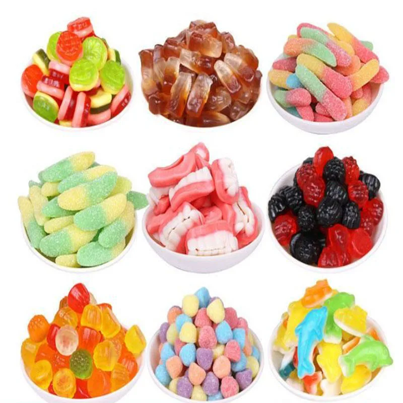 OEM Service Gummy Candy Custom Gelatin Sweert Halal Snacks High quality/High cost performance  Good Price Gummy Candy Manufacturer