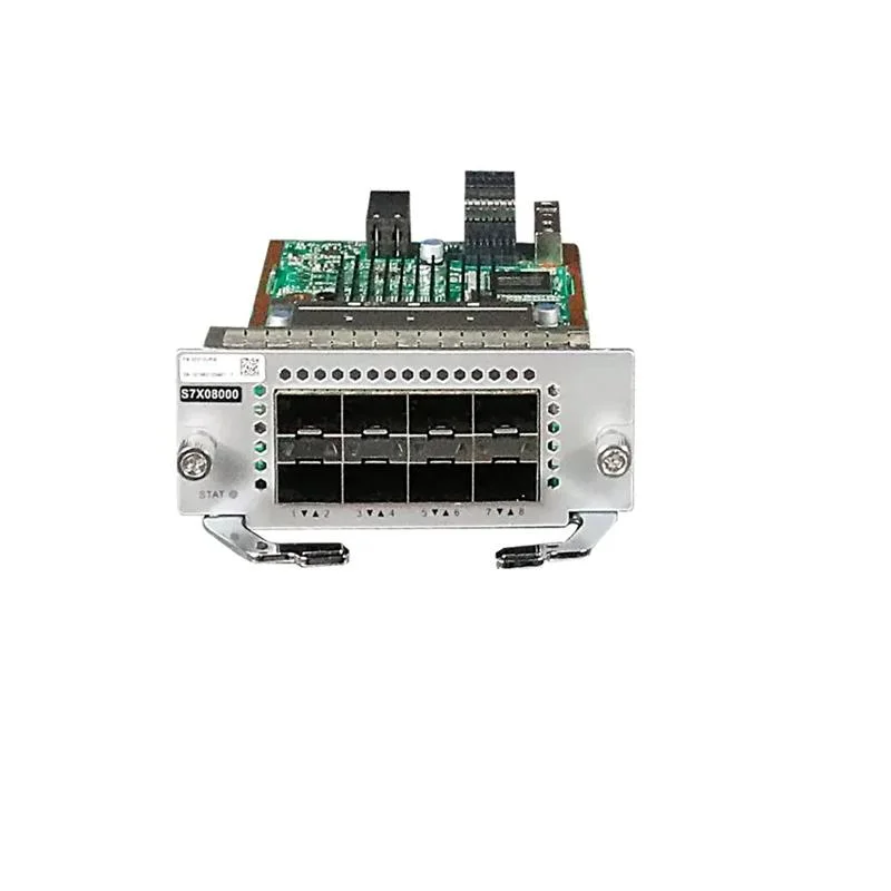 S7X08000 Interface Card with 8 X 10ge SFP+ 02312urw Flexible Card