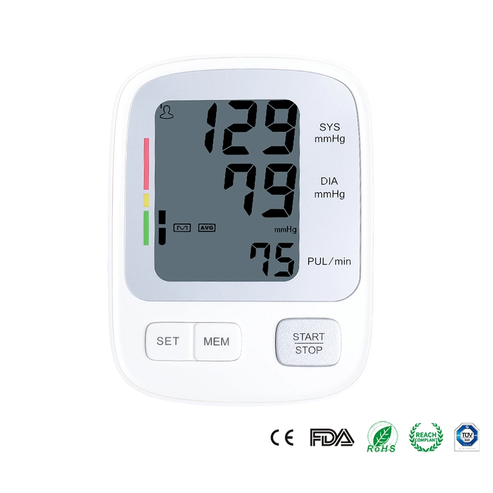 مراقب ضغط الدم بالذراع العلوي مع شهادة CE/ISO