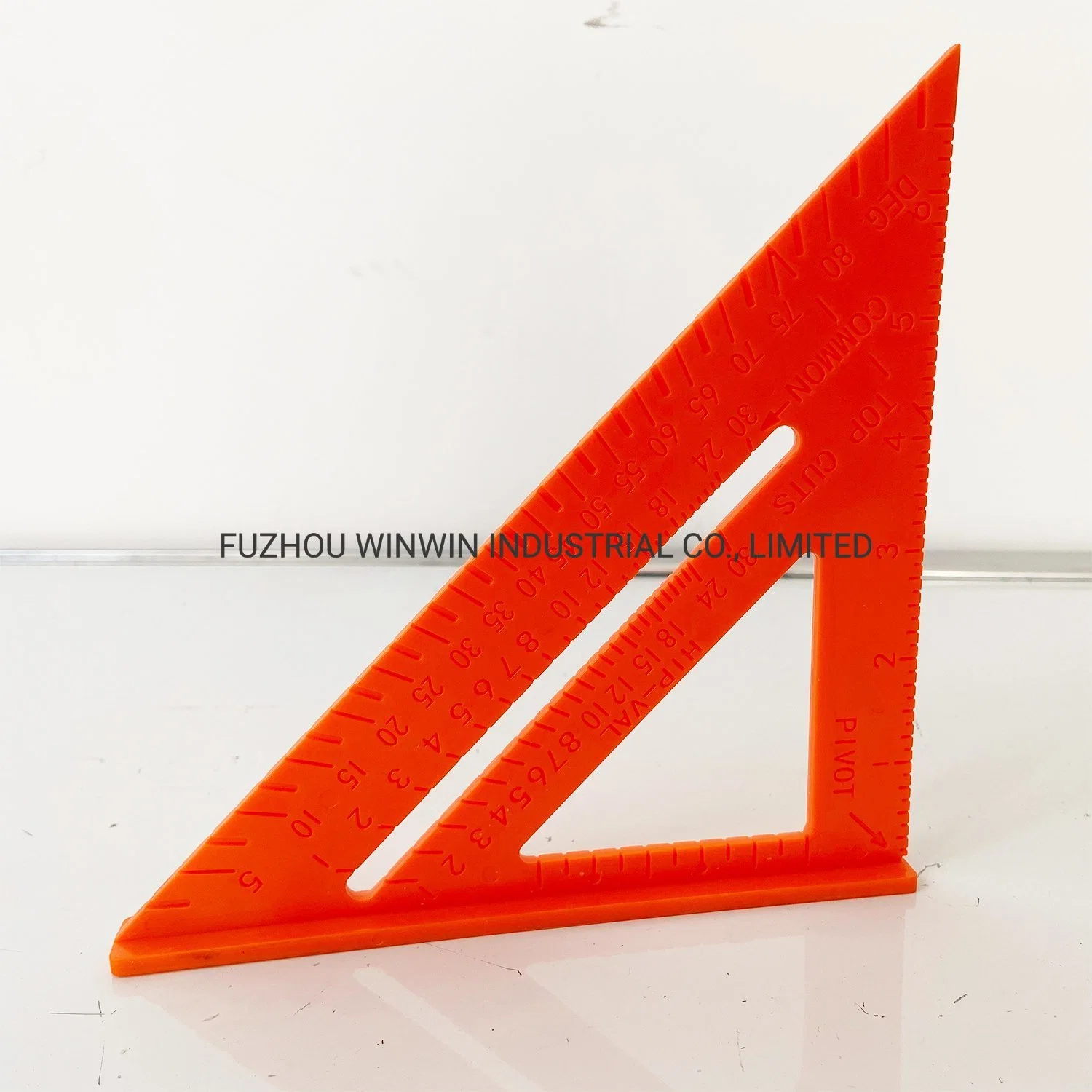 7inch ABS Triangular Scale Ruler Angle Ruler / Rafter Square (WW-7ARS06)