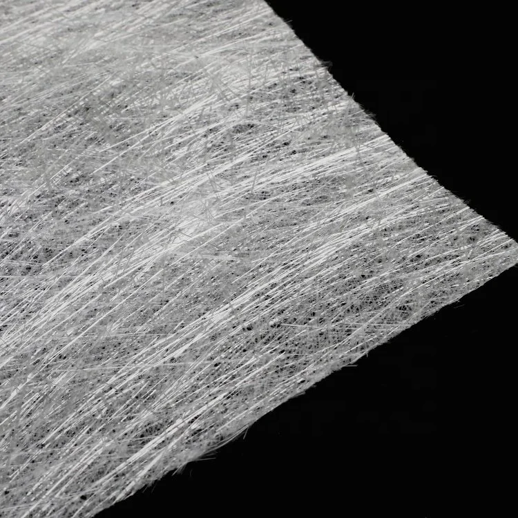 E-Glas Vlies Fiberglas gehackt Strand E-Glas Faser nadled Mat hoch Qualität Faser Glasfaser Stoff Kontinuierliche Filament Matte Verwenden Dünn Filz für das Dach
