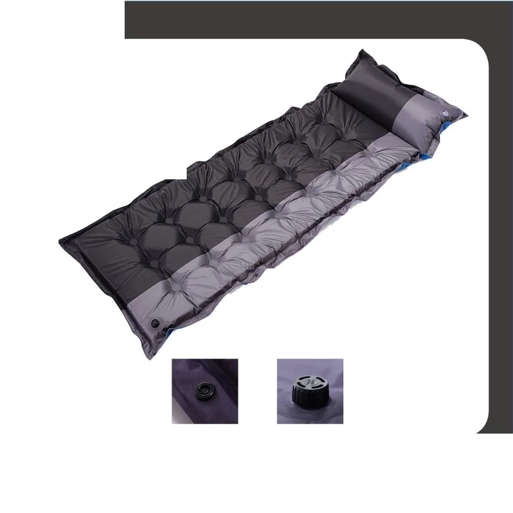 Matelas de camping extérieur à auto-gonflage coussin gonflable pour air auto-gonflable Wyz19755