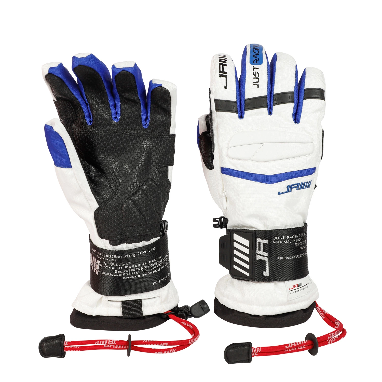 Durable and Waterproof Ski Gloves with Inner Palm Guard