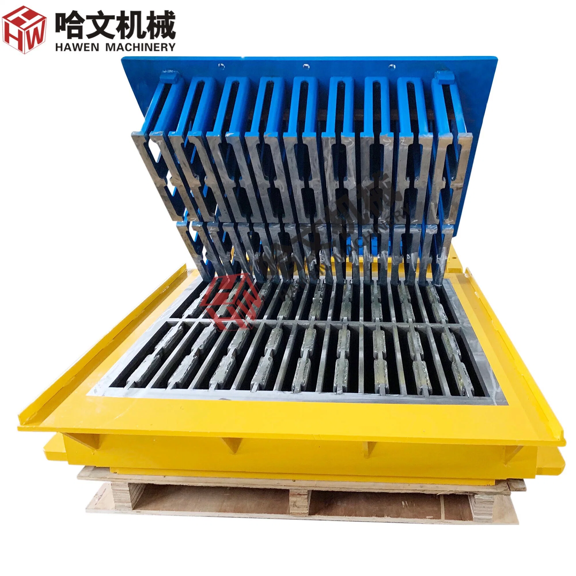 Customized Hard Steel Mould for Fully Automatic Concrete Hollow Block Brick Paver Making Machine Plant