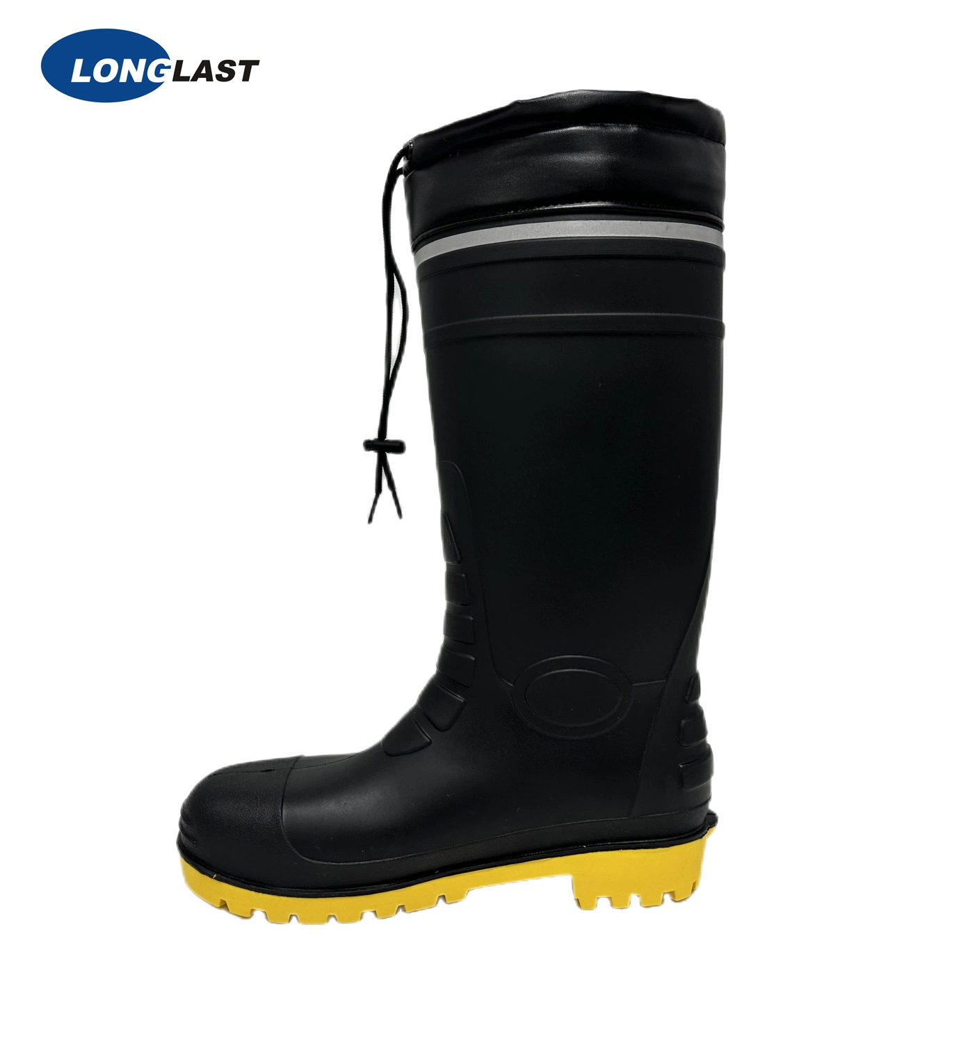 LR-2-04 High quality/High cost performance with Steel Toe Cap/Midsoles/PVC Waterproof Boots/PVC Rain Boots/Anti-Slip