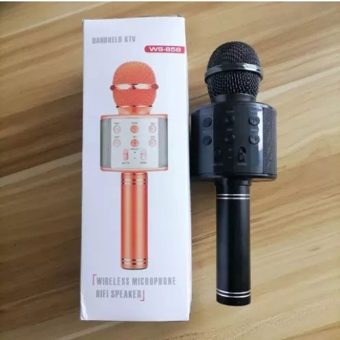 سماعة ميكروفون كاريوكي يدوية وميكروفون USB لاسلكية بالجملة في المصنع ميكروفون كاريوكي Microphone