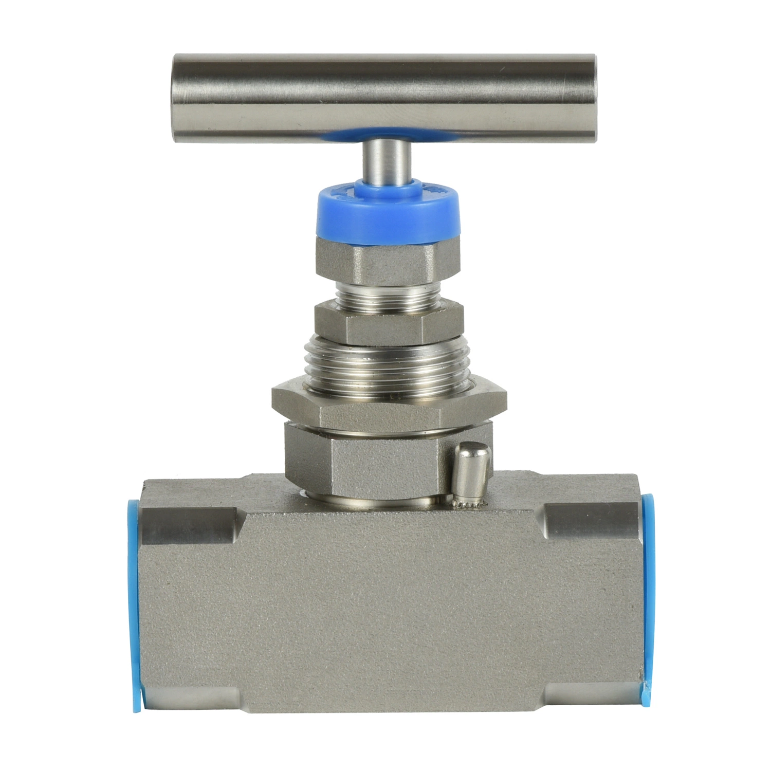 6000psi SS316 1/2 NPT Adjustable Female Straight Ty Needle Valve