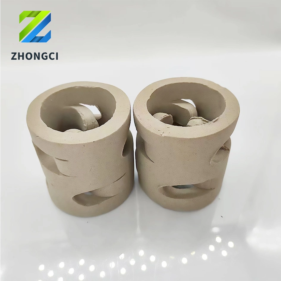 Competitive Price Scrubber Random Packing Cylindrical Ceramic Pall Ring