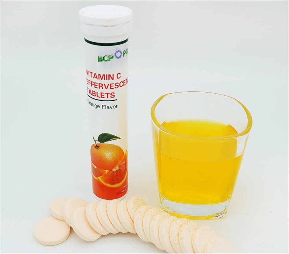 The Human Body Essential Vitamin C Effervescent Tablet