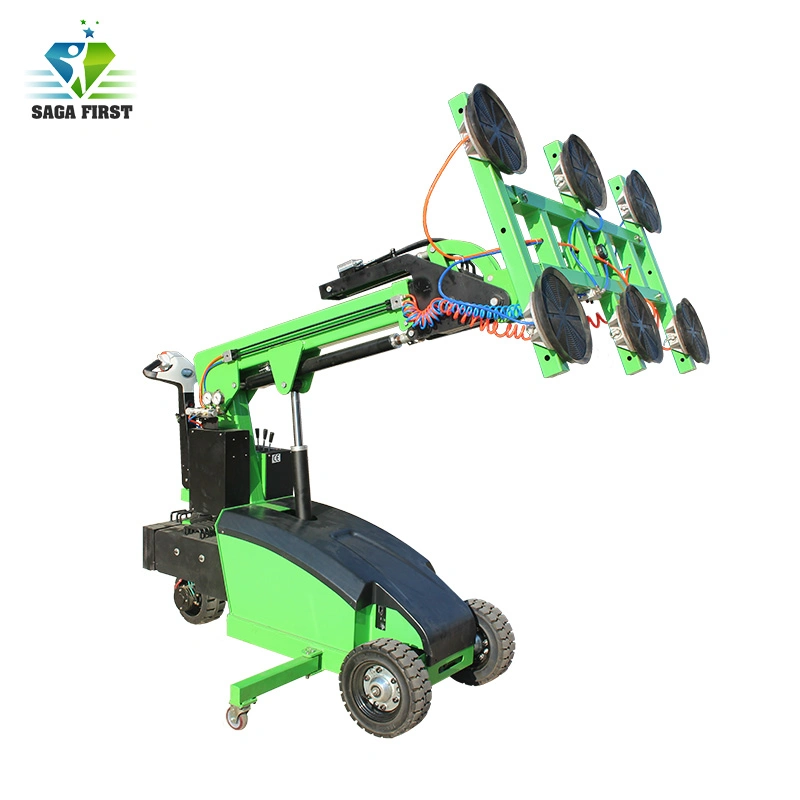 Drivable Electric Lifting Vacuum Lifter Robot for Installing Glass Window