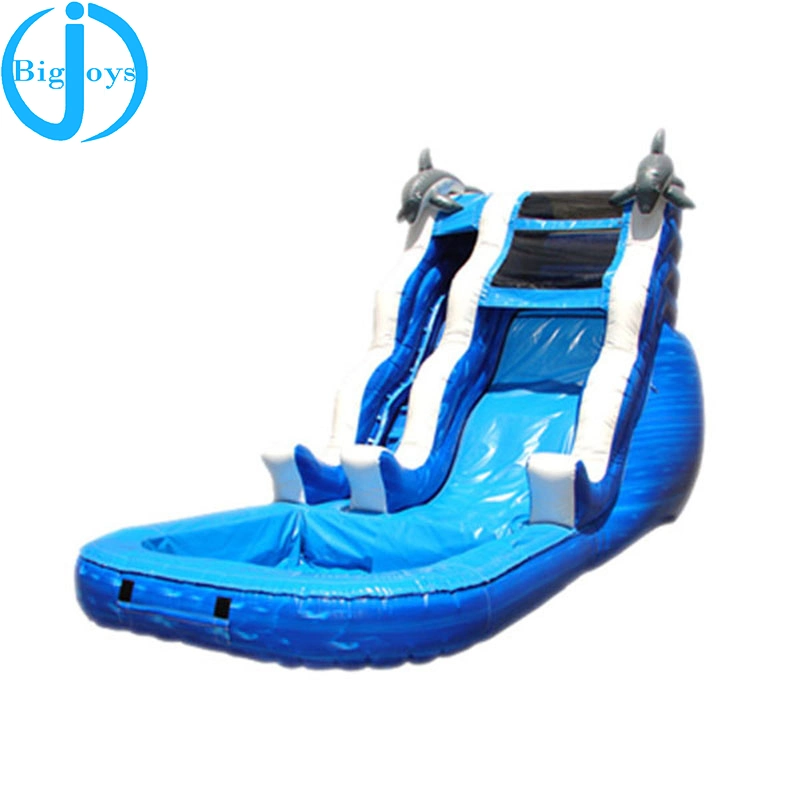 Inflatable Water Slide Toys with Pool (Mobile Water Park-014)