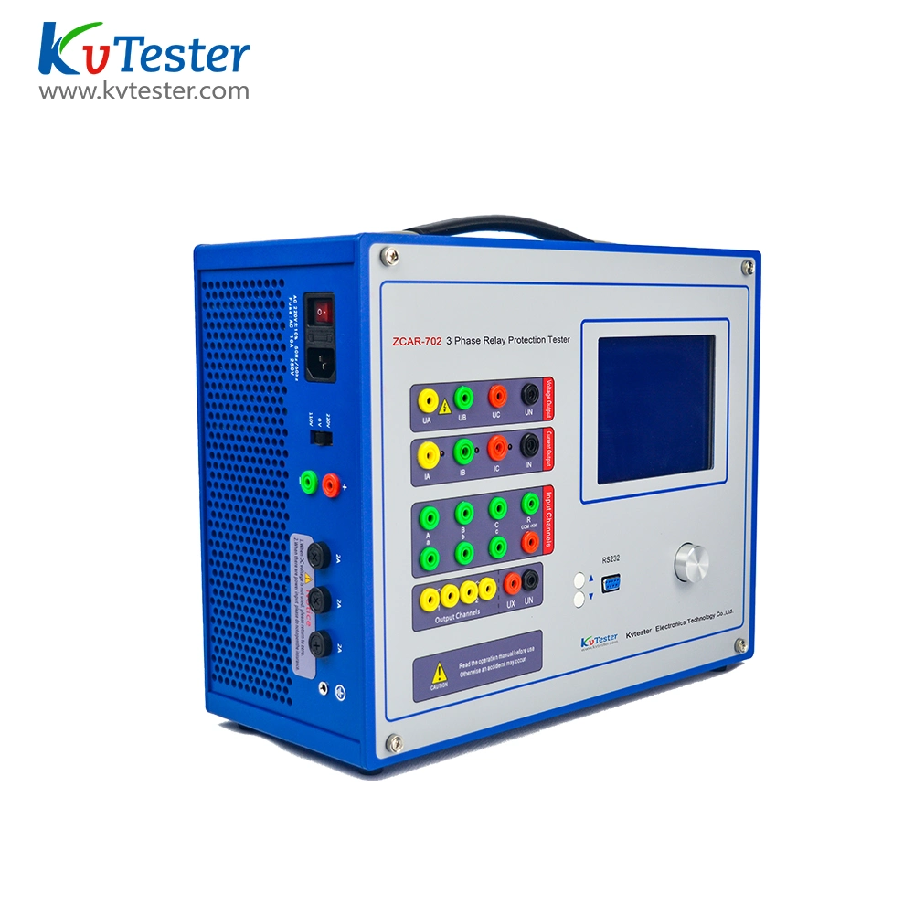 3 Phase Secondary Injection Test Set Relay Protection Tester Unit