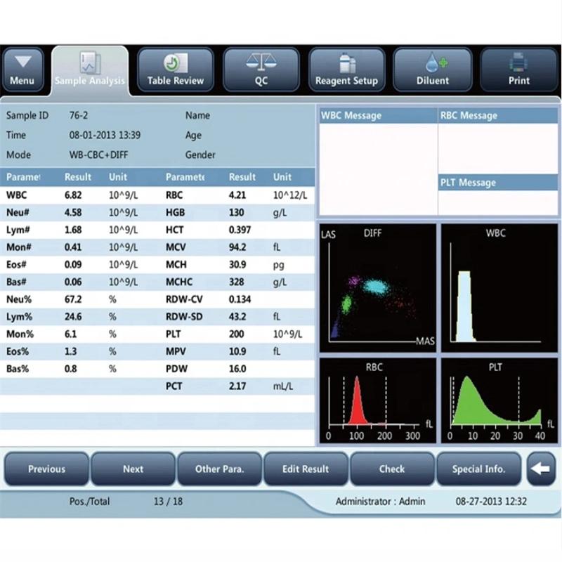 Brand New Mindray Bc-5000 Auto 5 Part Hematology Analyzer