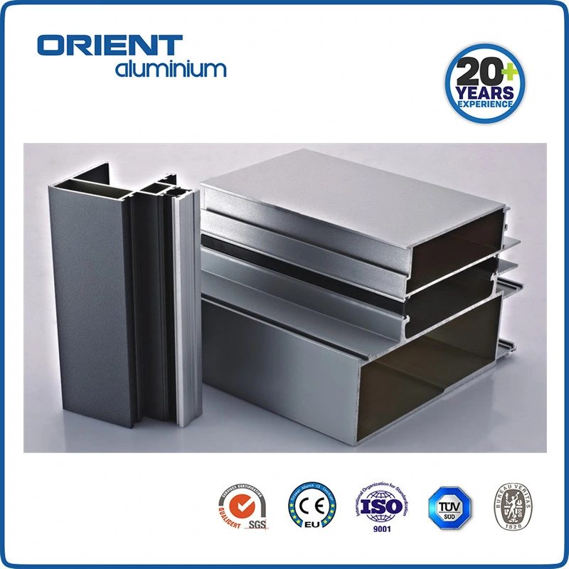 Powder Coated Aluminium Extruded Frame Profile