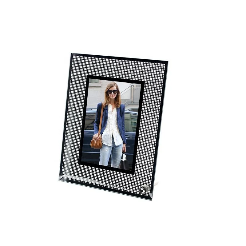 La sublimation Cadre Photo en verre de haute qualité en verre blanc Photo Frame Ingrédients Picture Frame comme cadeau