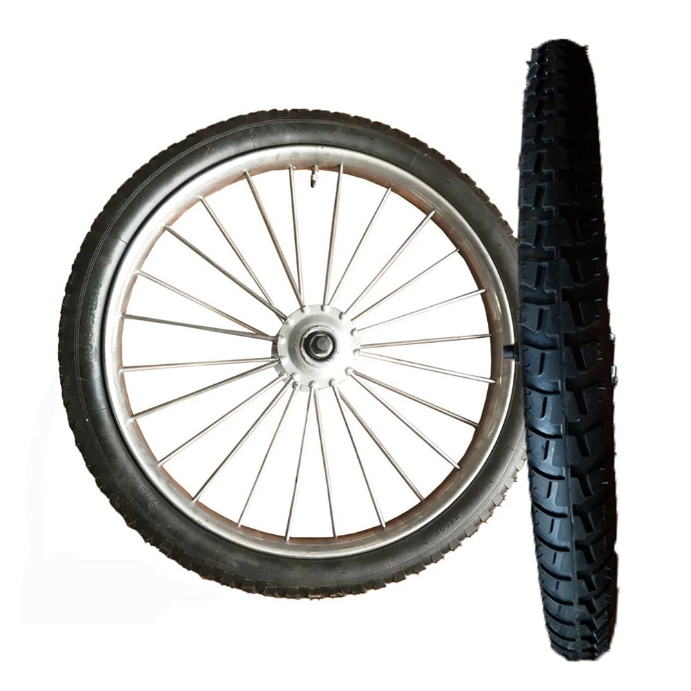 26 Inch Pneumatic Rubber Wheel with Spoke Rim for Bicycle