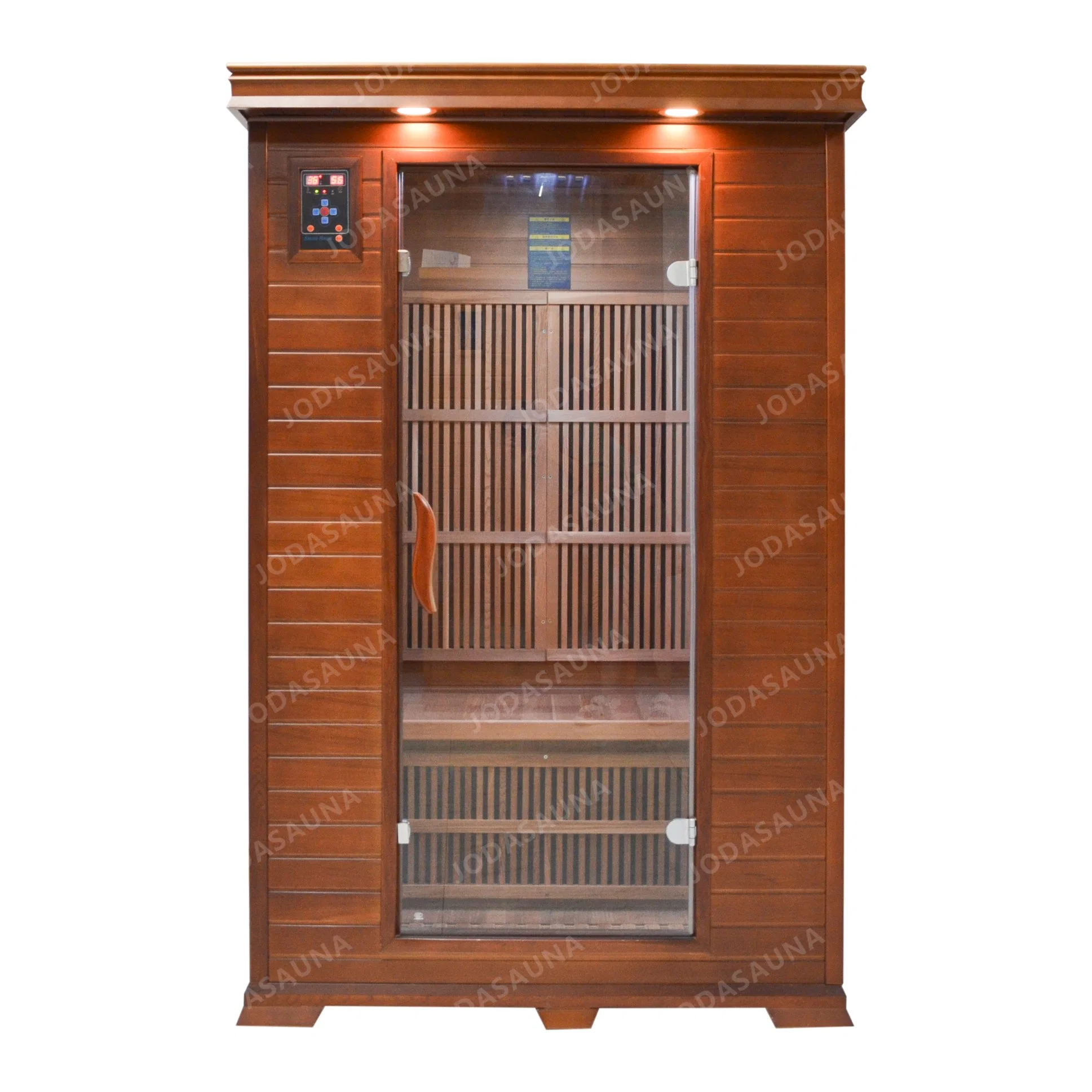 Meilleure vente de cèdre rouge 2 Personne Sauna Infrarouge