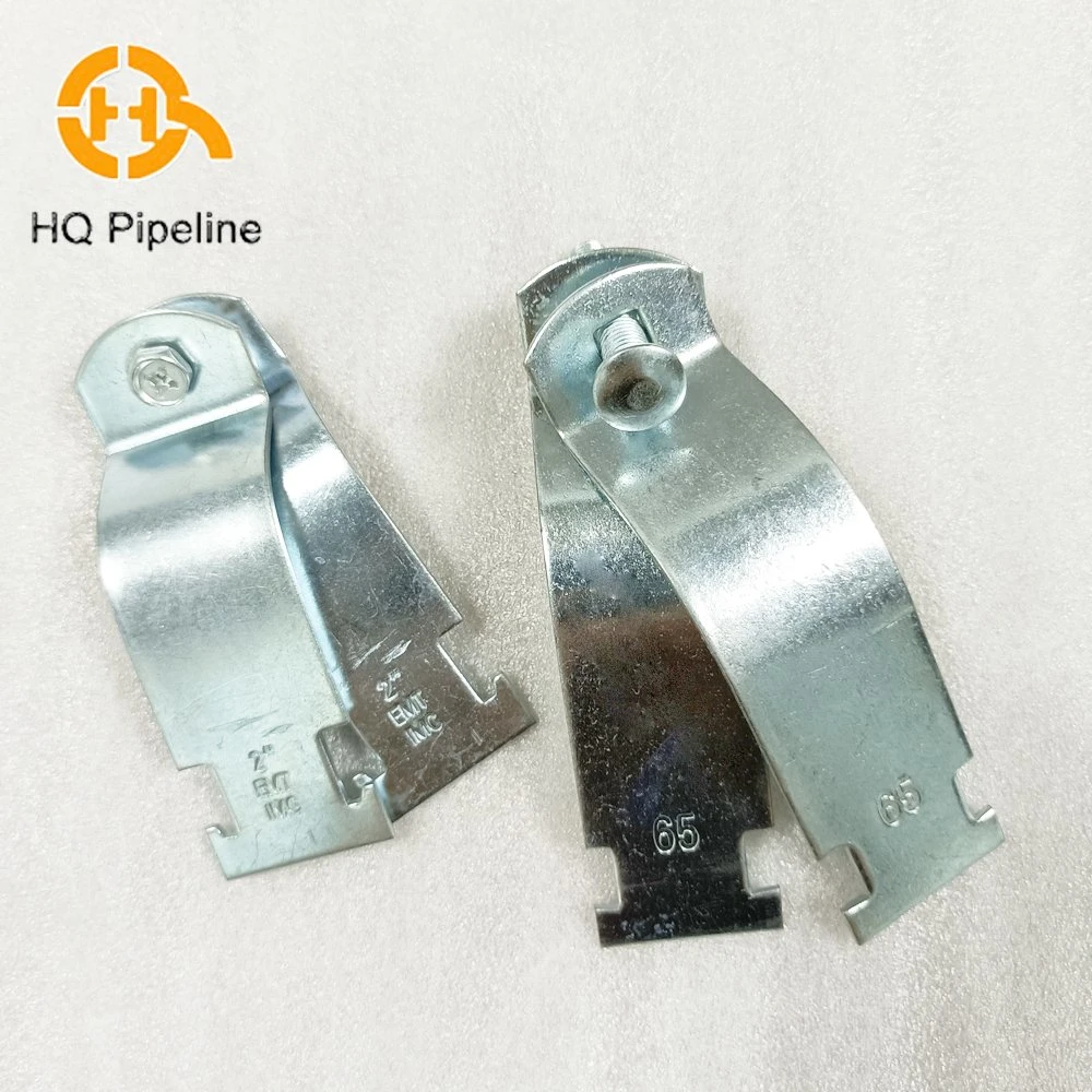 UL/FM Carbon Steel Galvanized/ Copper Plated Split Ring Pipe Hangers for Strut Channel Pipe