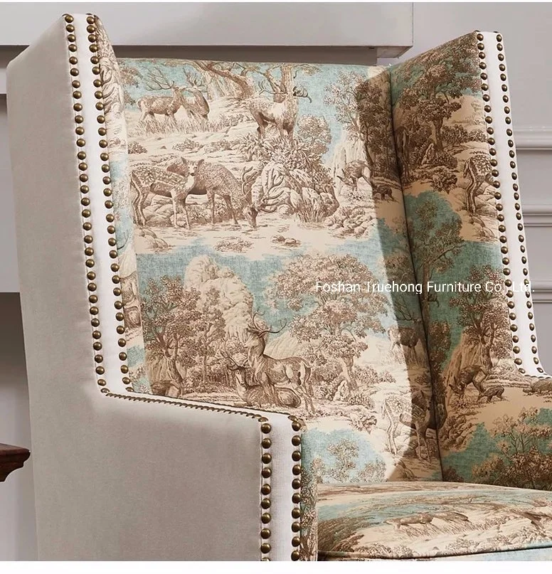 Fancy Hotel One Seat Fabric Hotel Molded Sofa Chinese Furniture Customization Upholstery for Hilton Hospitality Hotel Bedroom Furniture Luxury Supplier