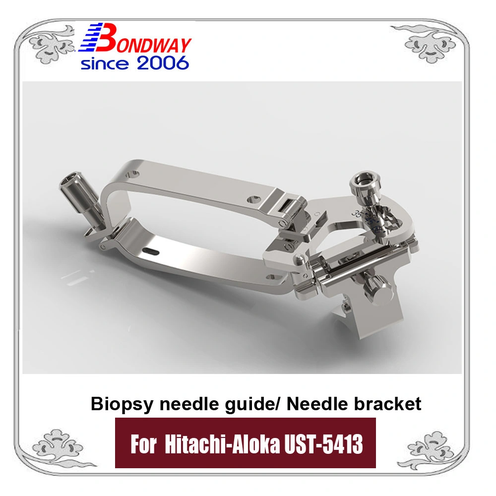 Reusable Biopsy Needle Guide for Aloka Ultrasound Transducer Ust-5413, Tumor Biopsy Ablation, Catheter Placement