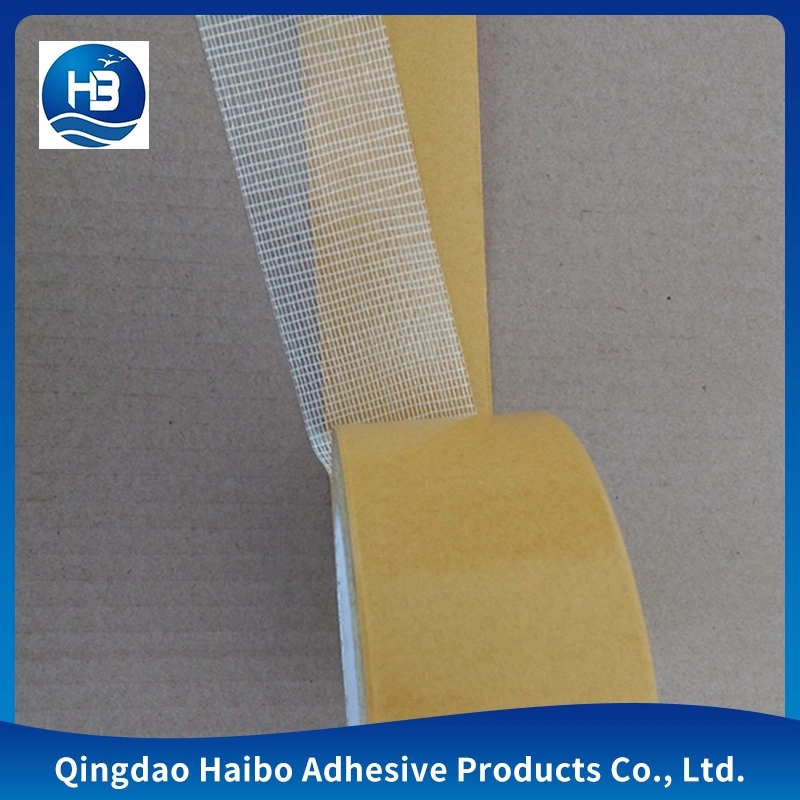 Double Sided Adhesive Fiberglass Filament Tape for Strip Sealing