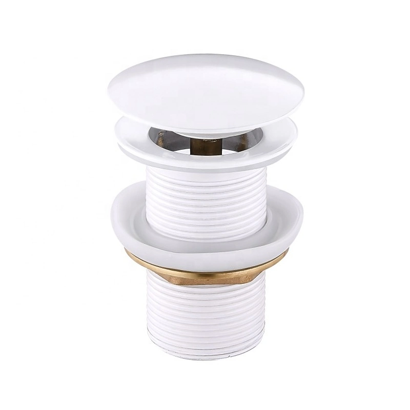 Basin Sink Drain with or Without Overflow for Basin Pop up Drainer Bathroom Waste Pipe Basin Waste Strainer