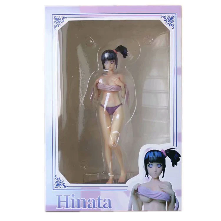 Usine d'approvisionnement de figurines sexy japonaises Naruto Hyuga Hinata en gros de figurines d'anime.