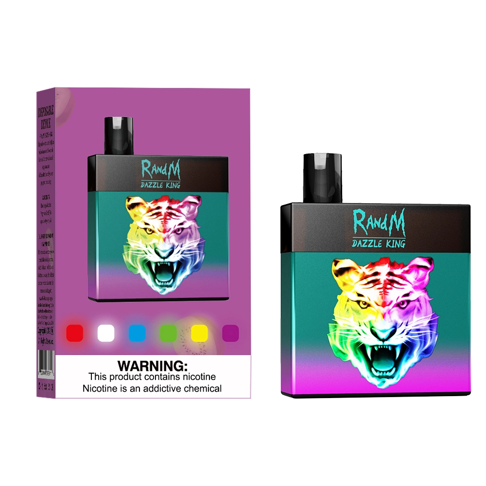 Lisa Ecig de alto nivel de los vapores de E-Liquid Pod Randm Dazzle 3000