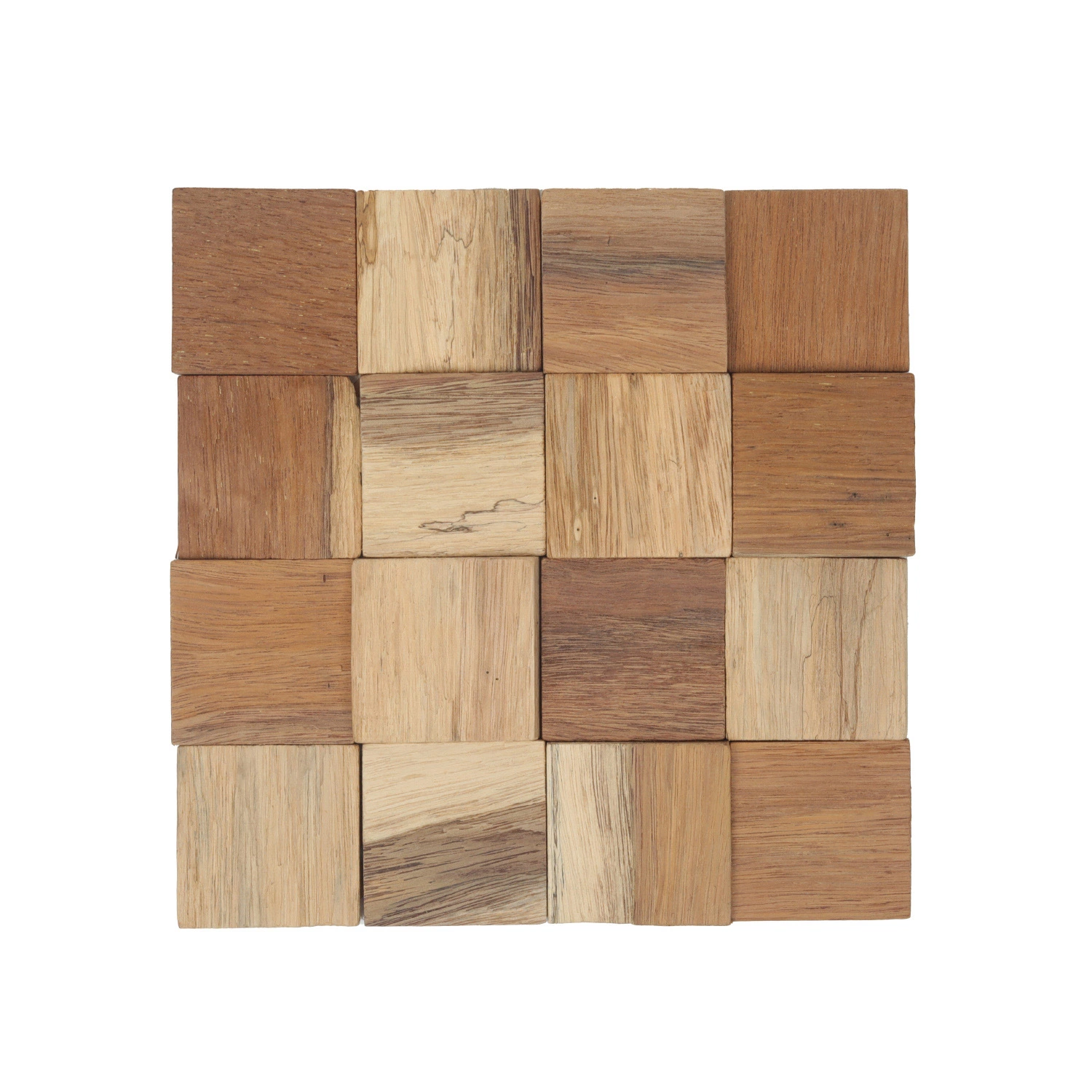 Solid Wood Mosaic Wall Panels, Room Reclaimed Boat Wood Wall Panel Wooden Wall