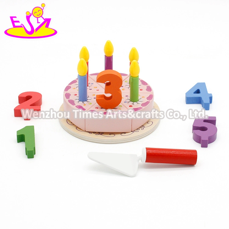 New Design Party Supplies Wooden Birthday Toys for Toddler Pretend Play W10b196