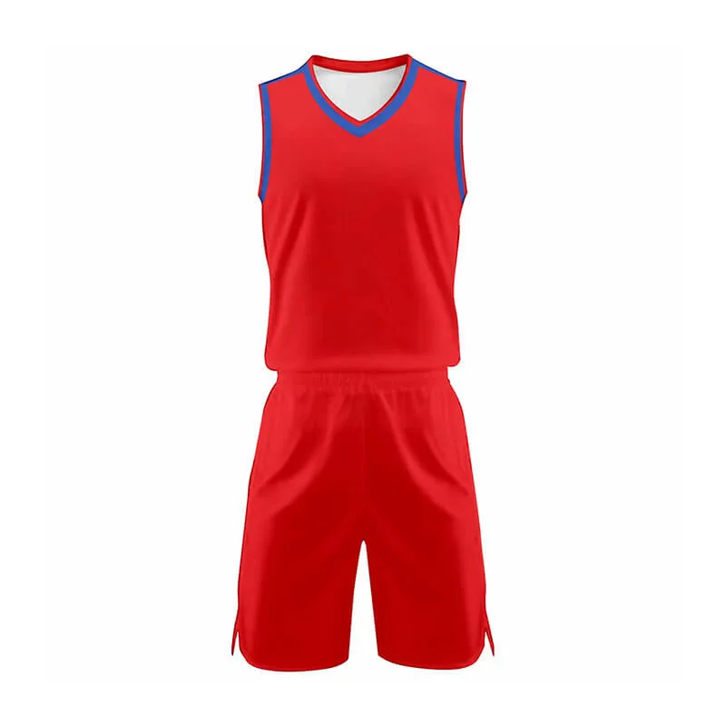 Maillot de basket-ball en maille polyester réversible personnalisé avec ensemble de l'équipe, pour un style de basket-ball en sous-couche Et court