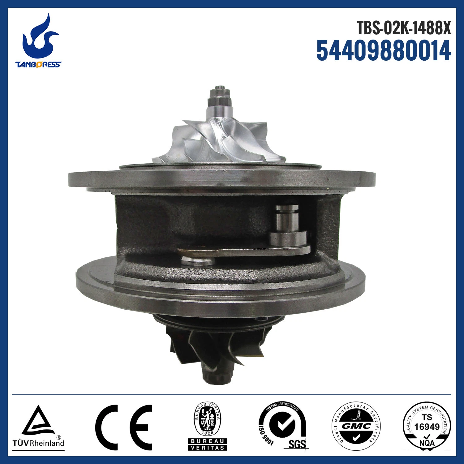 Turbocharger Cartridge For Ssang Yong BV40 D20DTR 54409880014 Chra