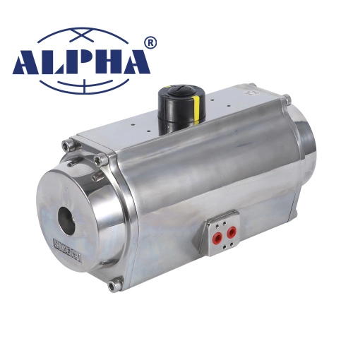 Famous Products Stainless Steel Alpha Series a 270 Pneumatic for Ball Valve Actuator