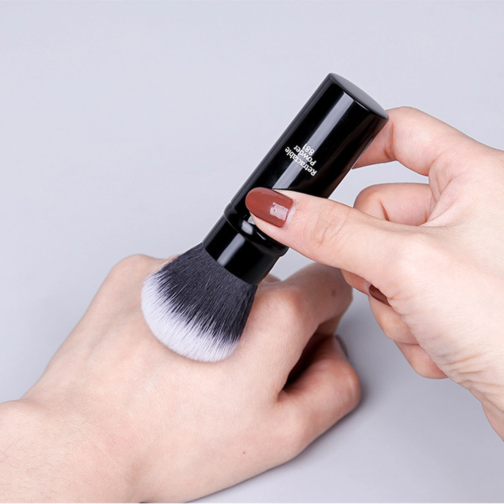 Herramientas de belleza Herramientas de rubor Mini cepillo retráctil Herramientas de maquillaje cosmético