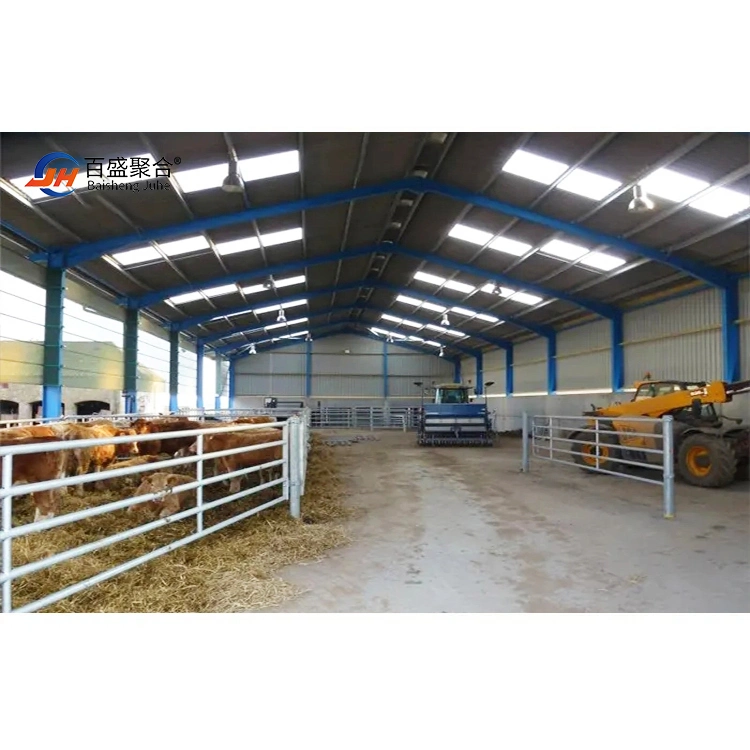 Low Price Prefabricated Chicken Livestock Shed Steel Structure House Building