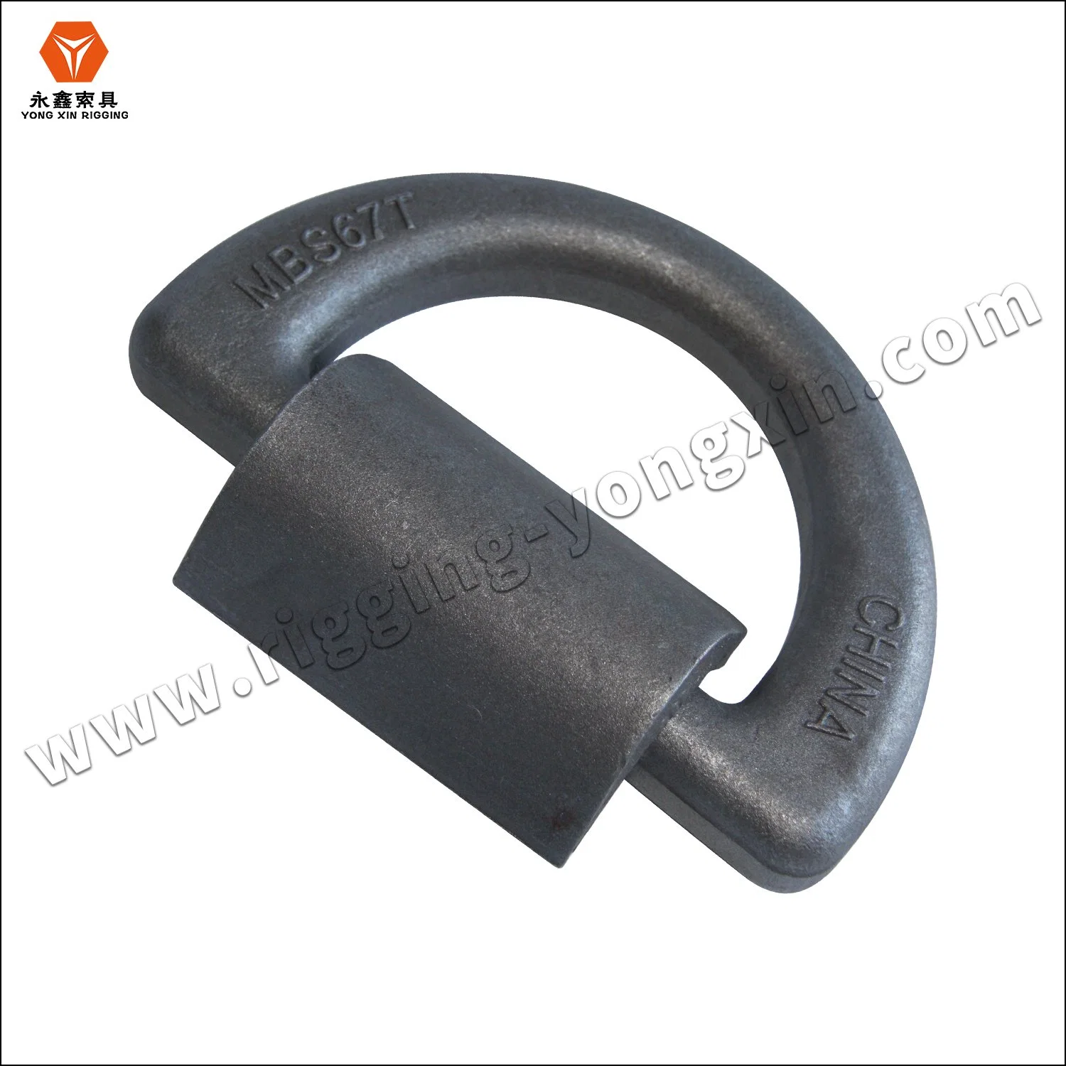 High quality/High cost performance  Factory Direct Sell Container Lashing Ring Forged D-Ring Made in China Bulk Order Marine Equipment