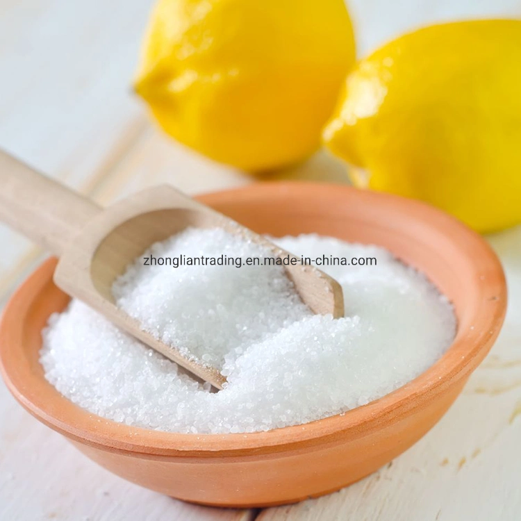 Factory Wholesale/Supplier Food Additives E330 White Crystal Powders Citric Acid Monohydrate